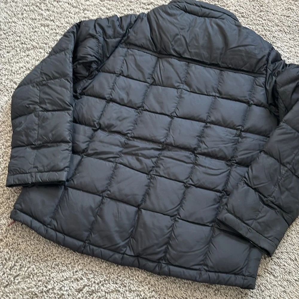 Land’s End Men's Black Quilted Puffer Jacket